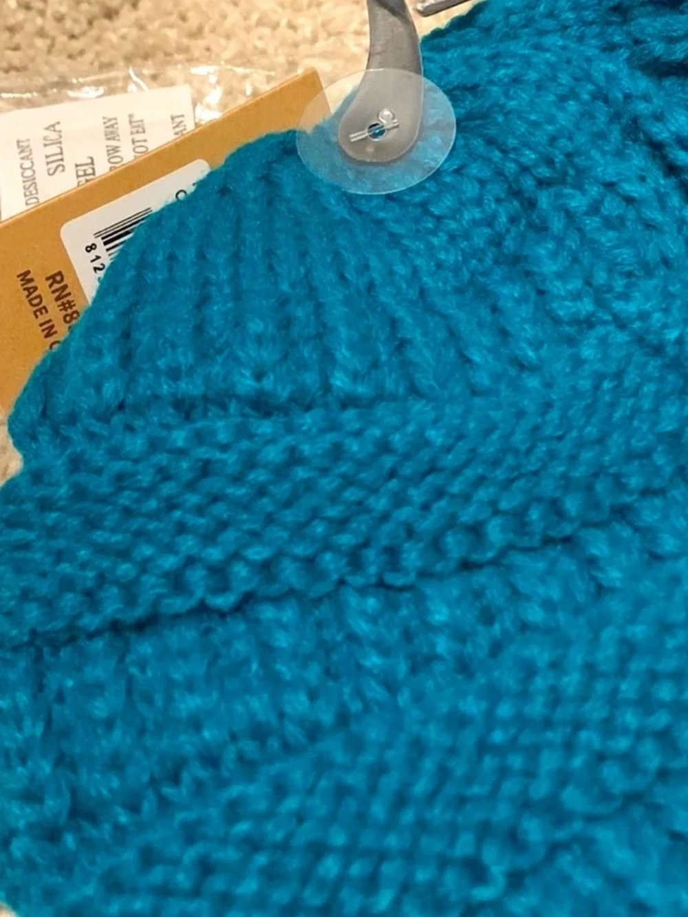 💙C.C Ribbed Knit Beanie - Picture 5 of 5